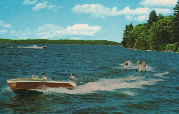 Chris-Craft Boats - Vintage Postcard (newer photo)